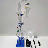 Complete Sulphur Testing Apparatus